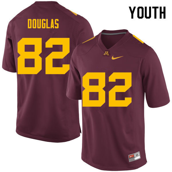 Youth #82 Demetrius Douglas Minnesota Golden Gophers College Football Jerseys Sale-Maroon - Click Image to Close